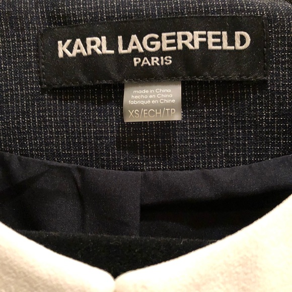 Karl Lagerfeld Long Blazer/Suit Jacket - Picture 2 of 3
